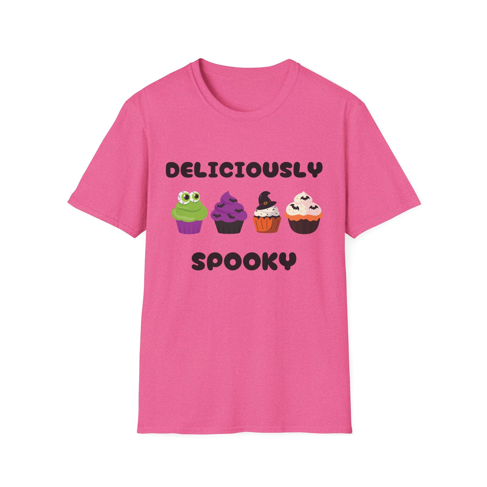 Halloween Cupcake T-Shirt, Cute Spooky Shirt, Fall Fashion Tee, Unisex Graphic Tee, Halloween Gifts for Her