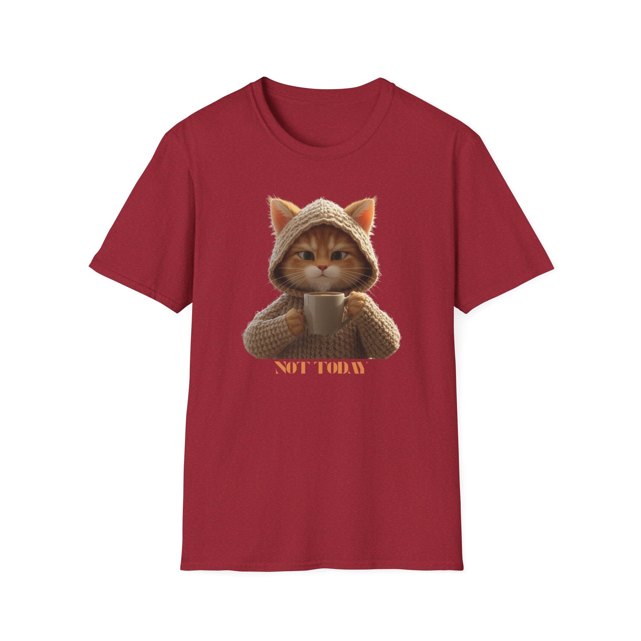 Cute Cat Graphic Unisex T-Shirt, Funny Cat Lover Gift, Cozy Casual Apparel, Birthday Gift, Relaxed Daywear