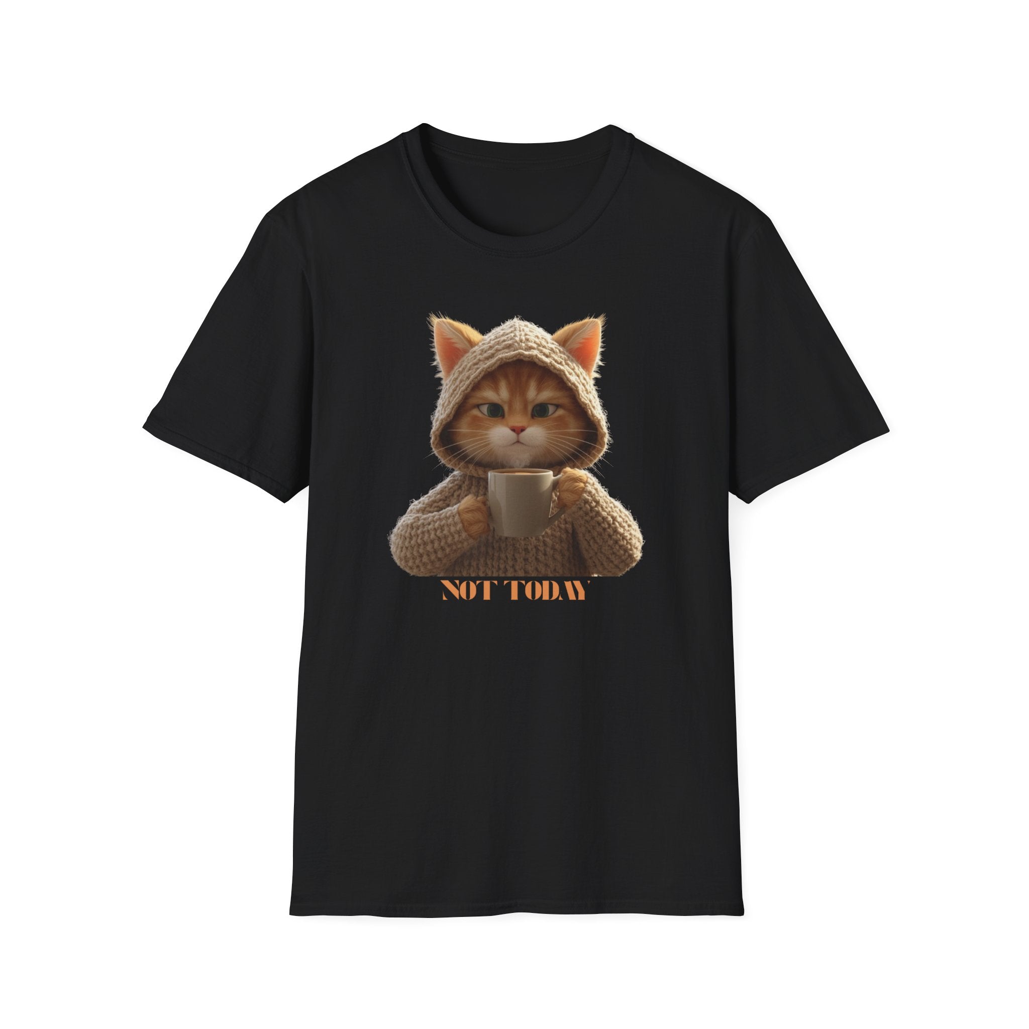Cute Cat Graphic Unisex T-Shirt, Funny Cat Lover Gift, Cozy Casual Apparel, Birthday Gift, Relaxed Daywear