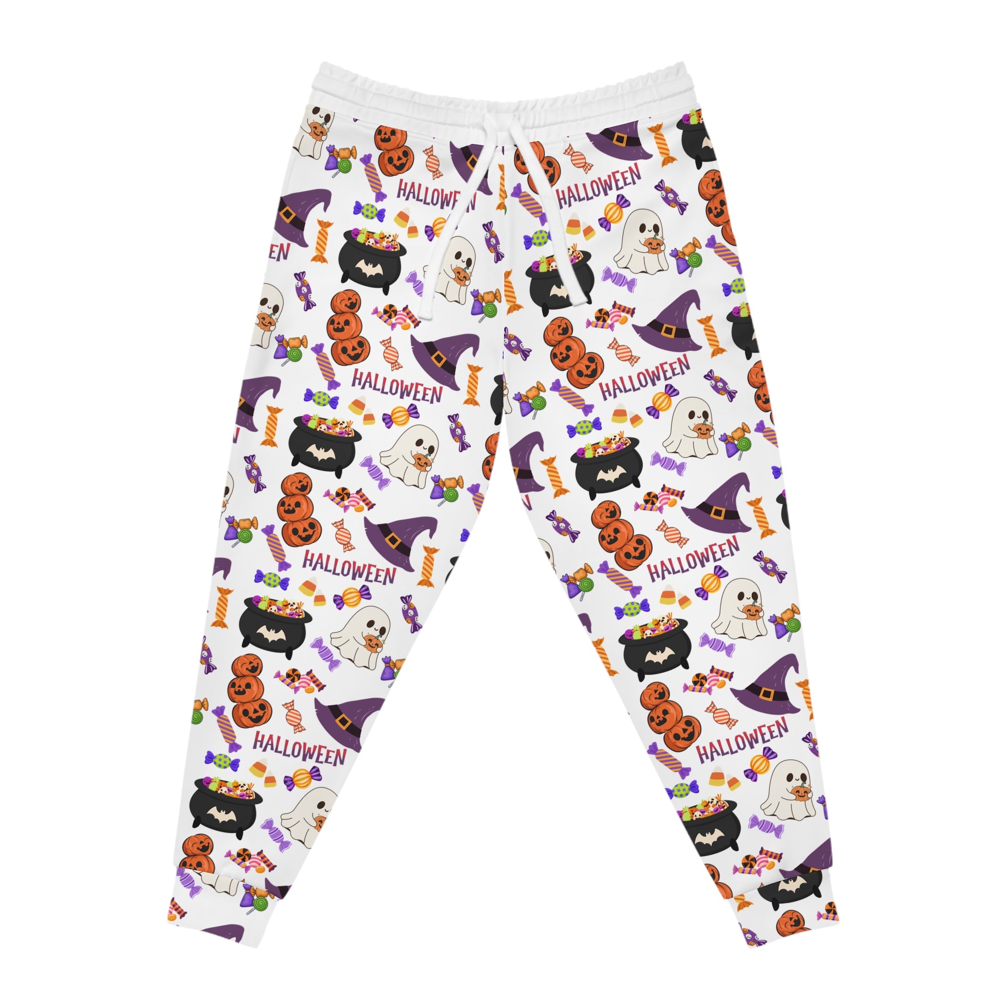 Halloween Athletic Joggers, Spooky Joggers, Fall Fashion, Halloween Costume Essentials, Cozy Joggers, Trick or Treat Gear