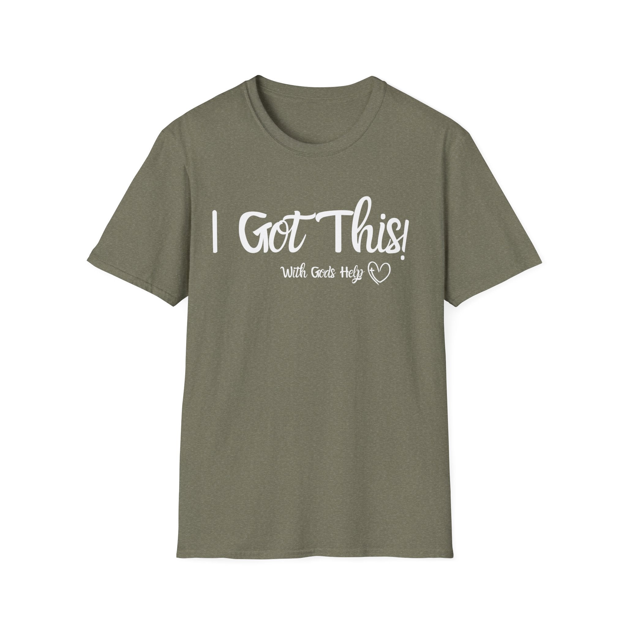 Motivational T-Shirt for Positivity, Unisex Softstyle Tee, Encouragement Gift, Inspirational Apparel, Affirmation Wear