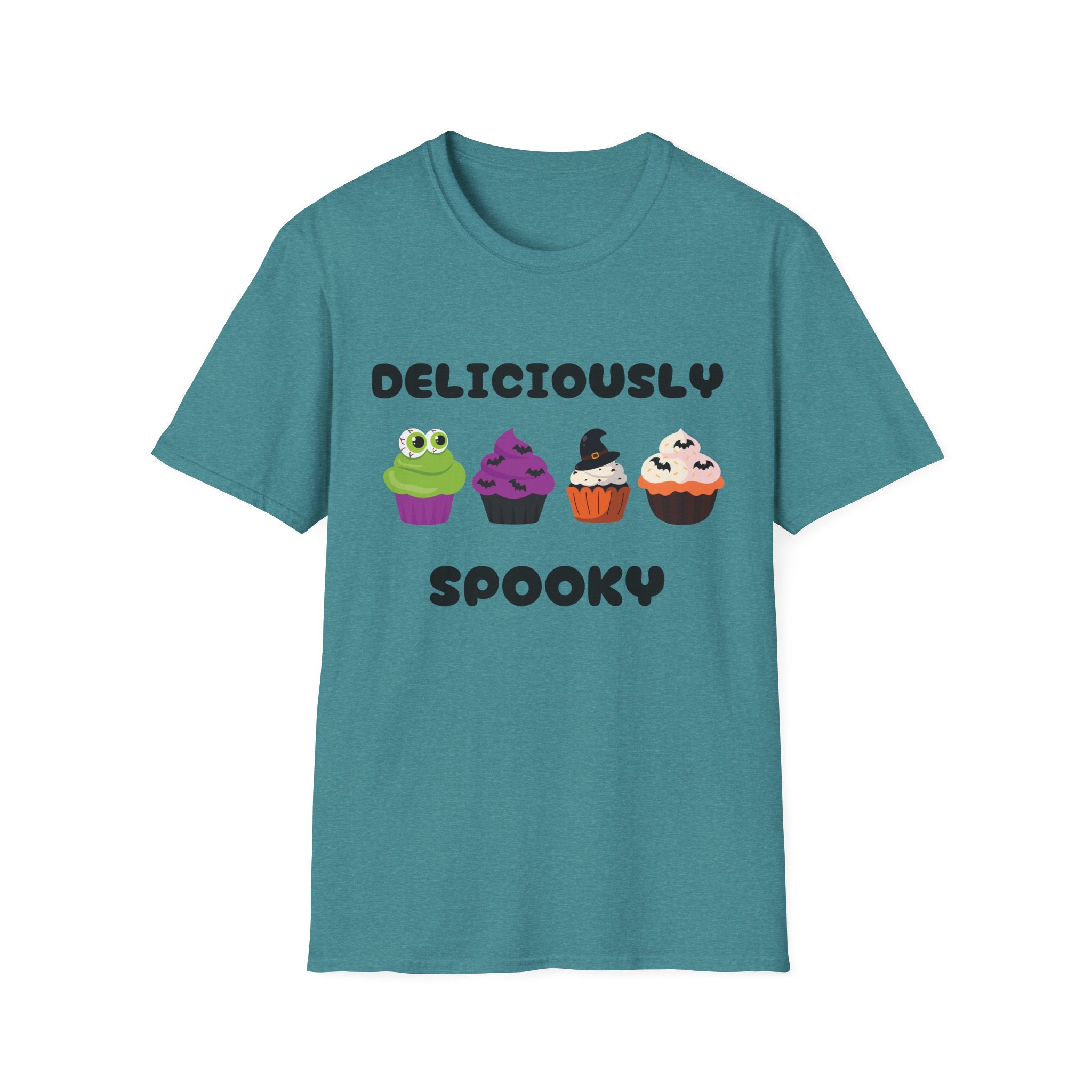 Halloween Cupcake T-Shirt, Cute Spooky Shirt, Fall Fashion Tee, Unisex Graphic Tee, Halloween Gifts for Her