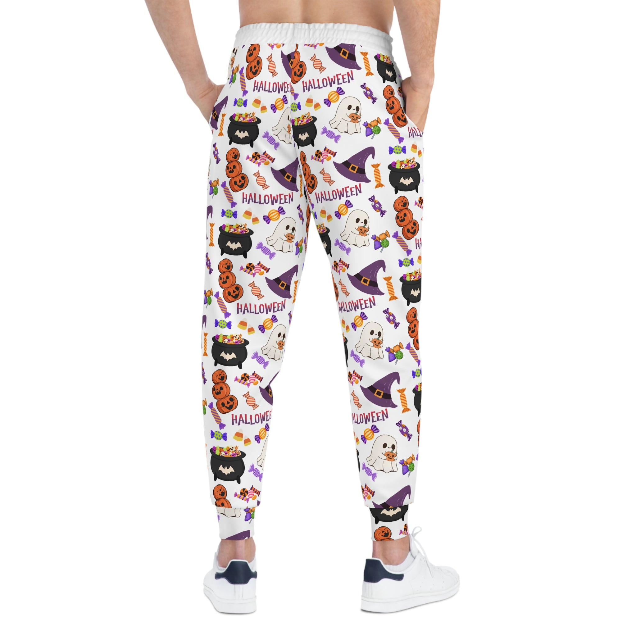 Halloween Athletic Joggers, Spooky Joggers, Fall Fashion, Halloween Costume Essentials, Cozy Joggers, Trick or Treat Gear