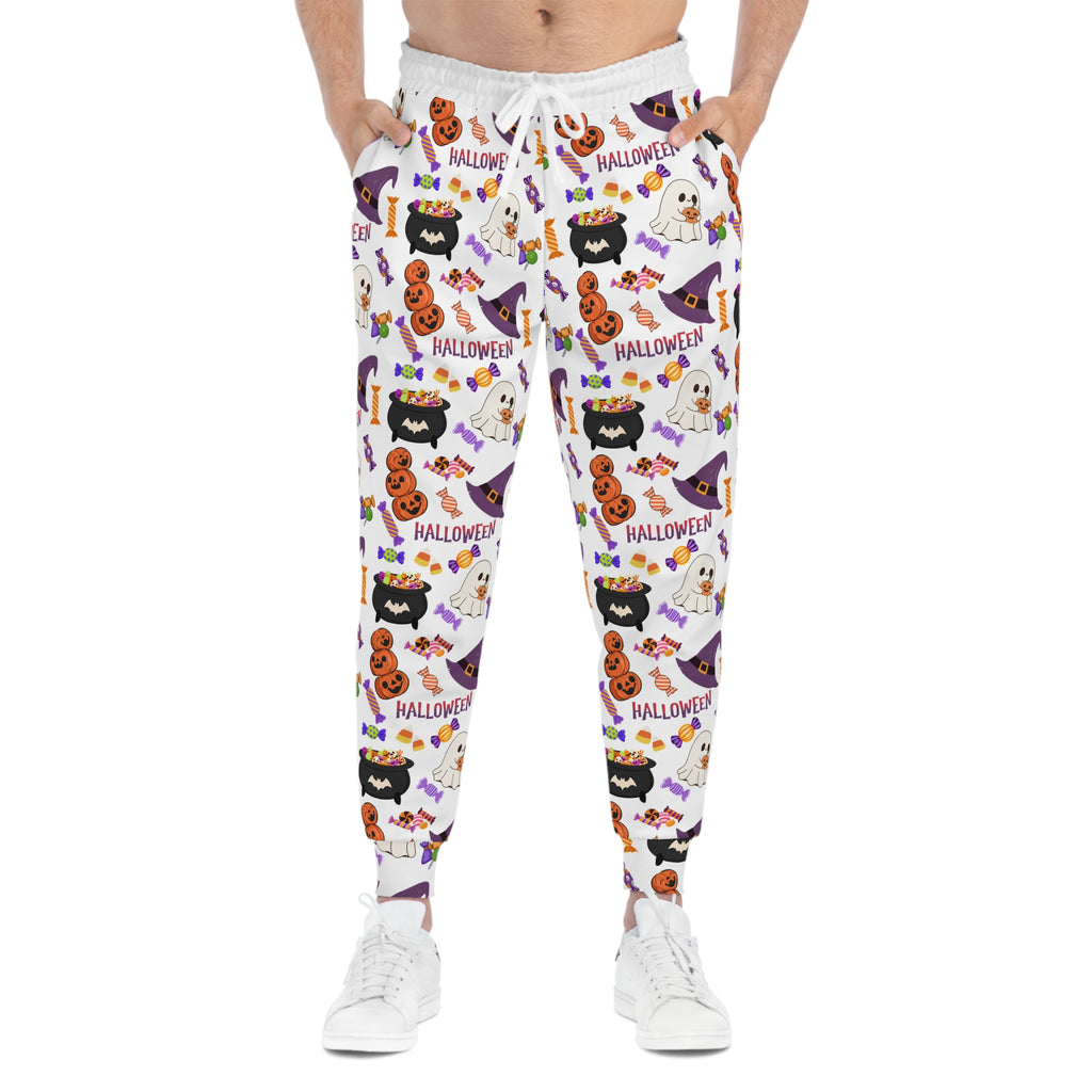 Halloween Athletic Joggers, Spooky Joggers, Fall Fashion, Halloween Costume Essentials, Cozy Joggers, Trick or Treat Gear