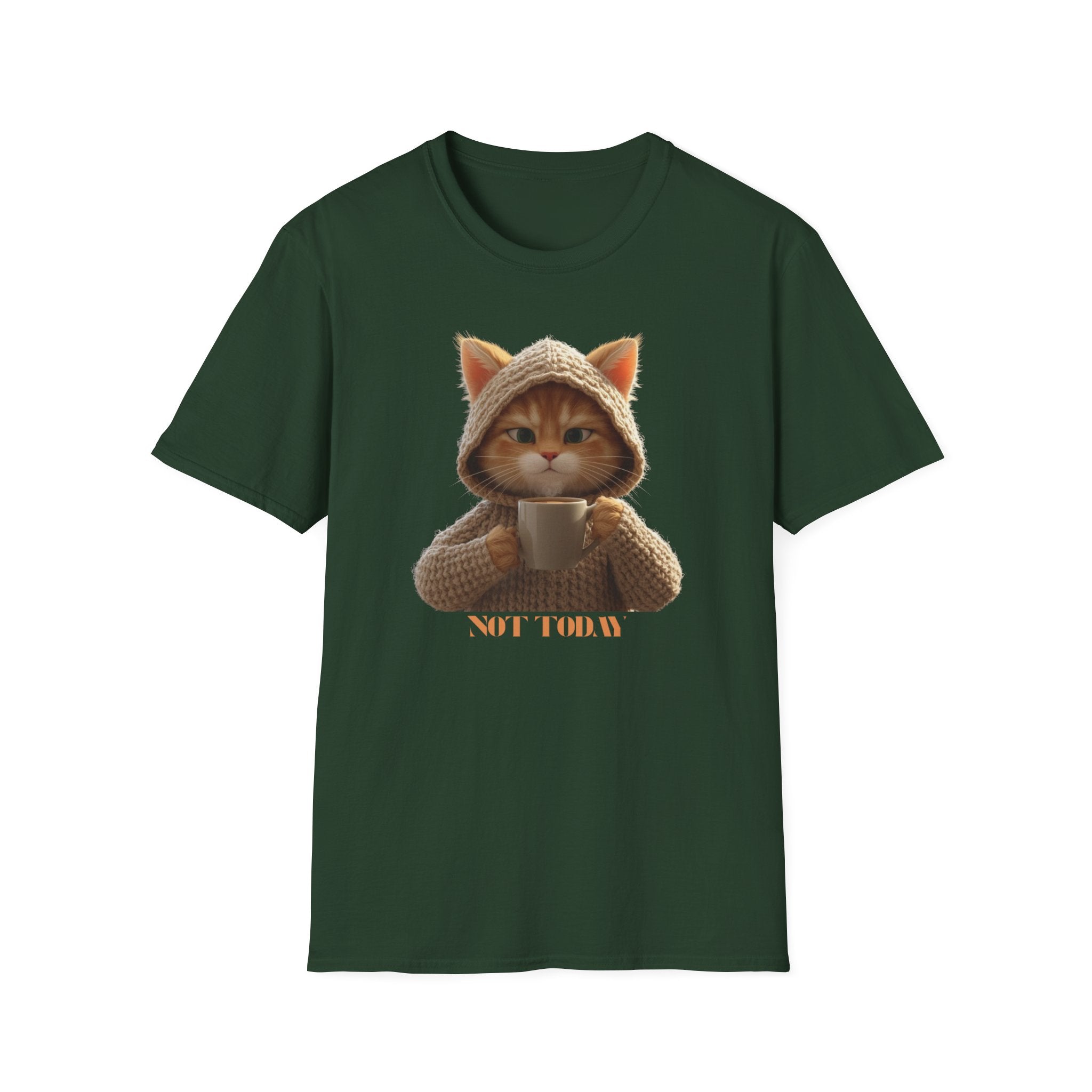 Cute Cat Graphic Unisex T-Shirt, Funny Cat Lover Gift, Cozy Casual Apparel, Birthday Gift, Relaxed Daywear