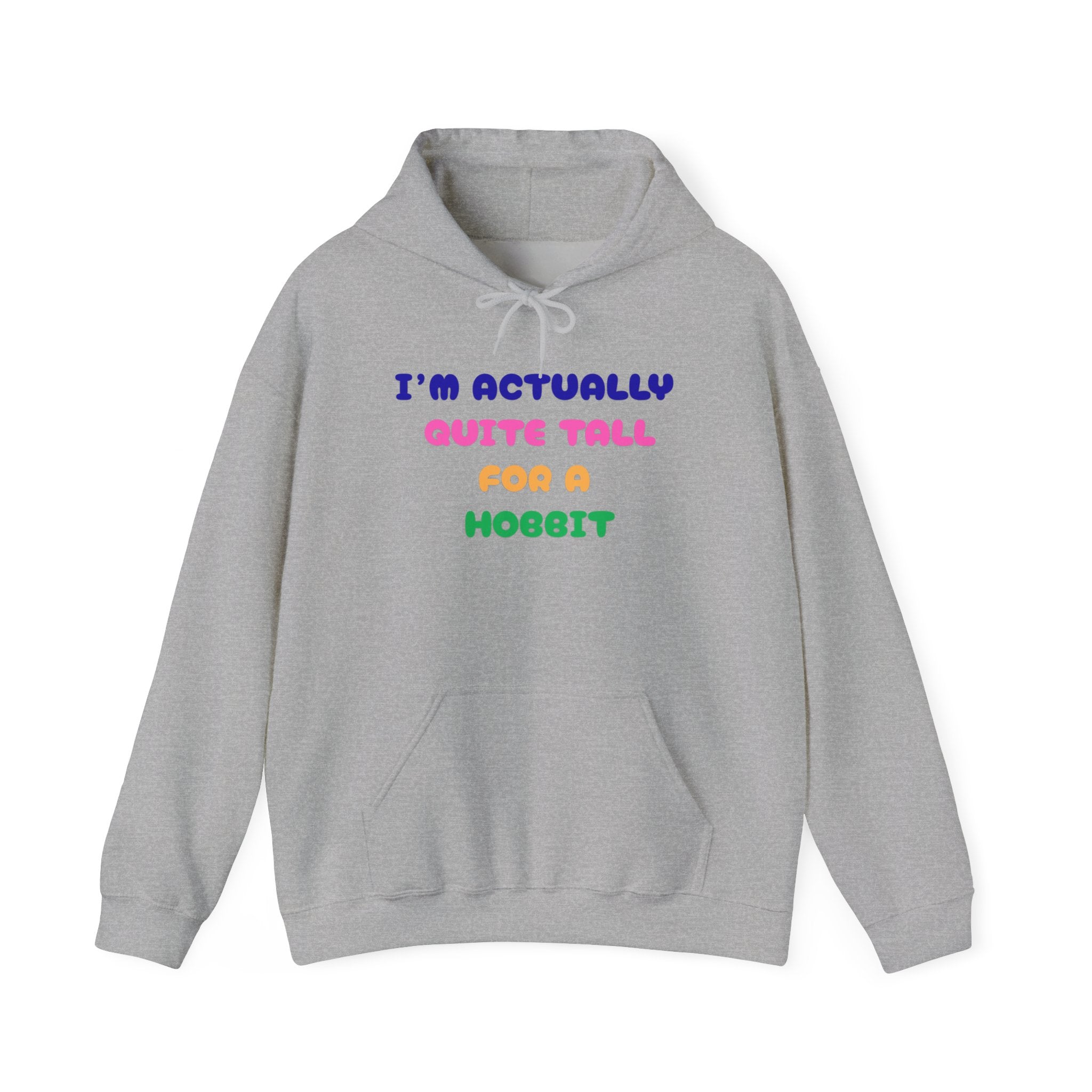 Hooded Sweatshirt: Fun Quote for Fantasy Lovers, Cozy Gift for Hobbits, Graphic Pullover for Parties, Casual Everyday Wear, Perfect [...]