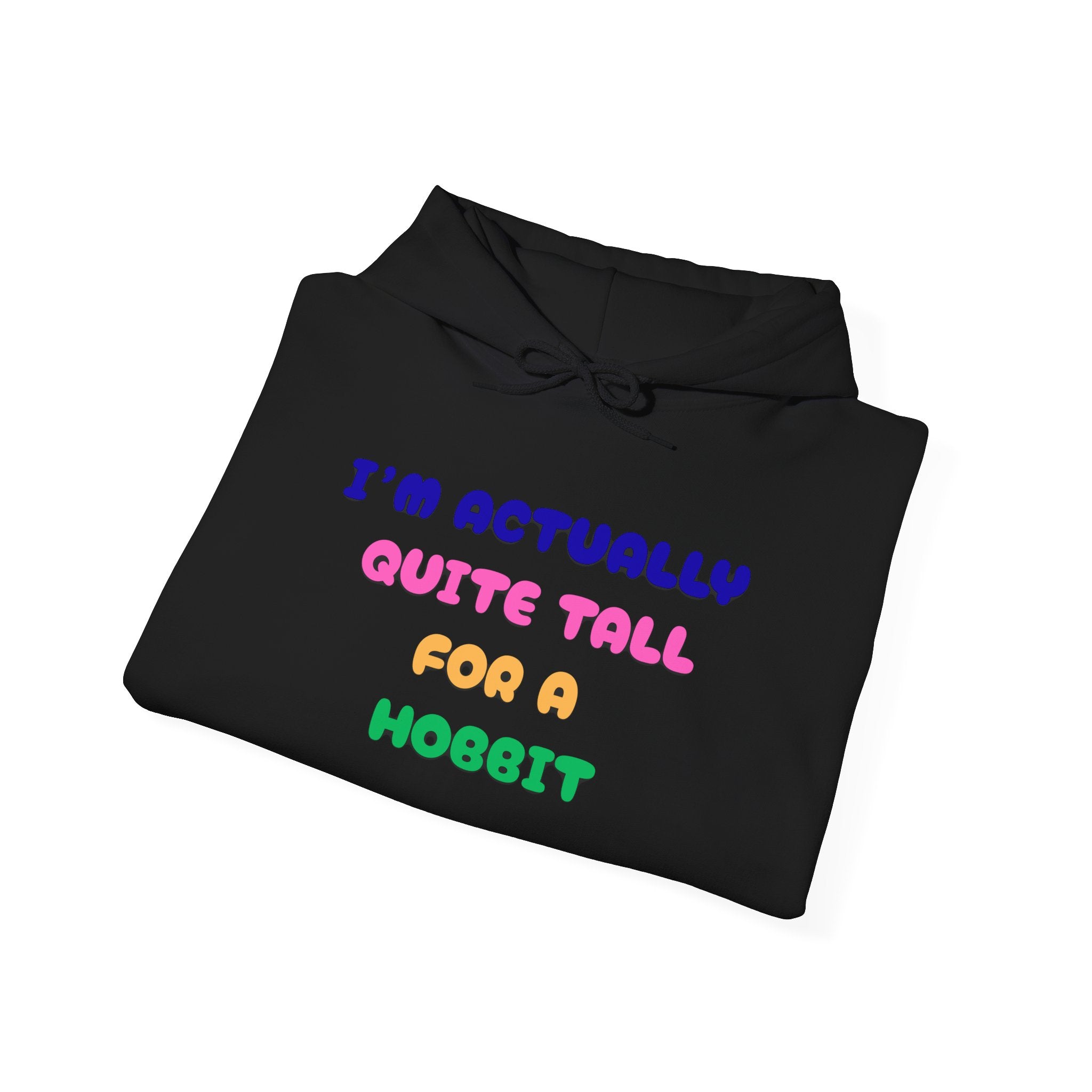 Hooded Sweatshirt: Fun Quote for Fantasy Lovers, Cozy Gift for Hobbits, Graphic Pullover for Parties, Casual Everyday Wear, Perfect [...]