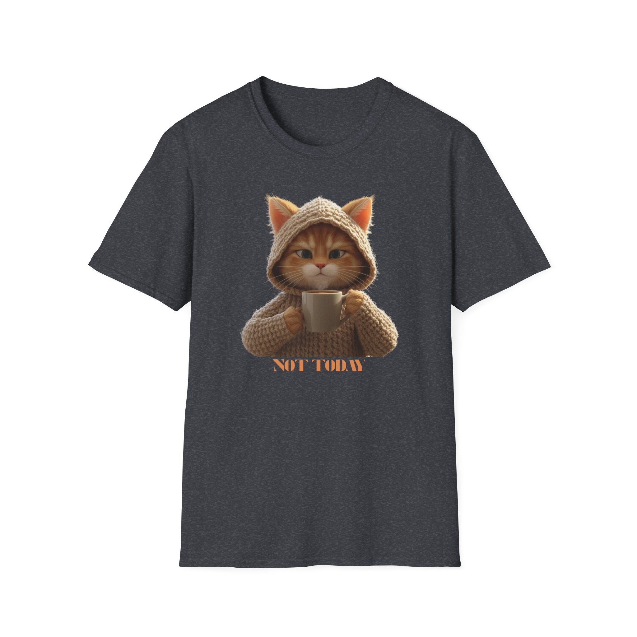 Cute Cat Graphic Unisex T-Shirt, Funny Cat Lover Gift, Cozy Casual Apparel, Birthday Gift, Relaxed Daywear