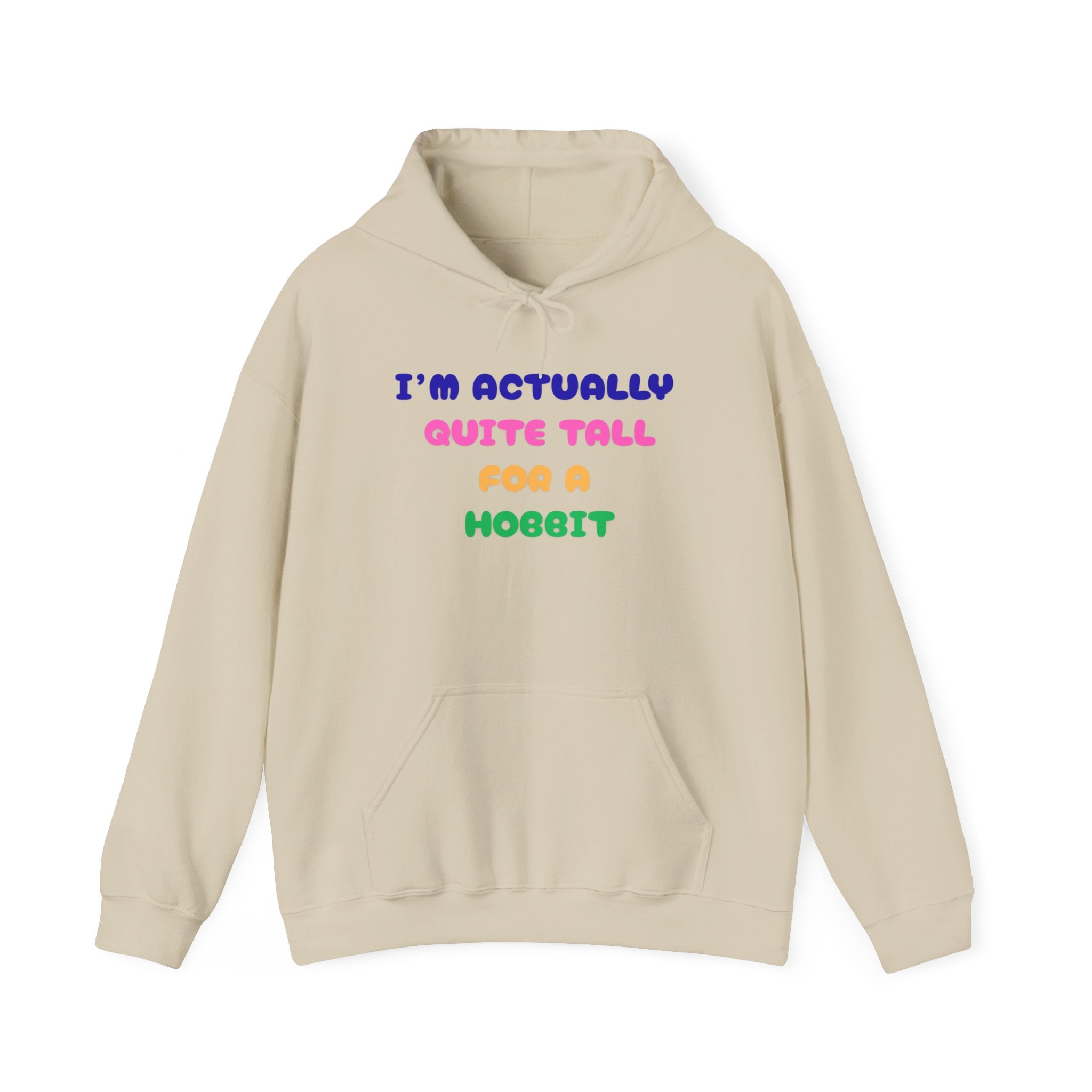 Hooded Sweatshirt: Fun Quote for Fantasy Lovers, Cozy Gift for Hobbits, Graphic Pullover for Parties, Casual Everyday Wear, Perfect [...]