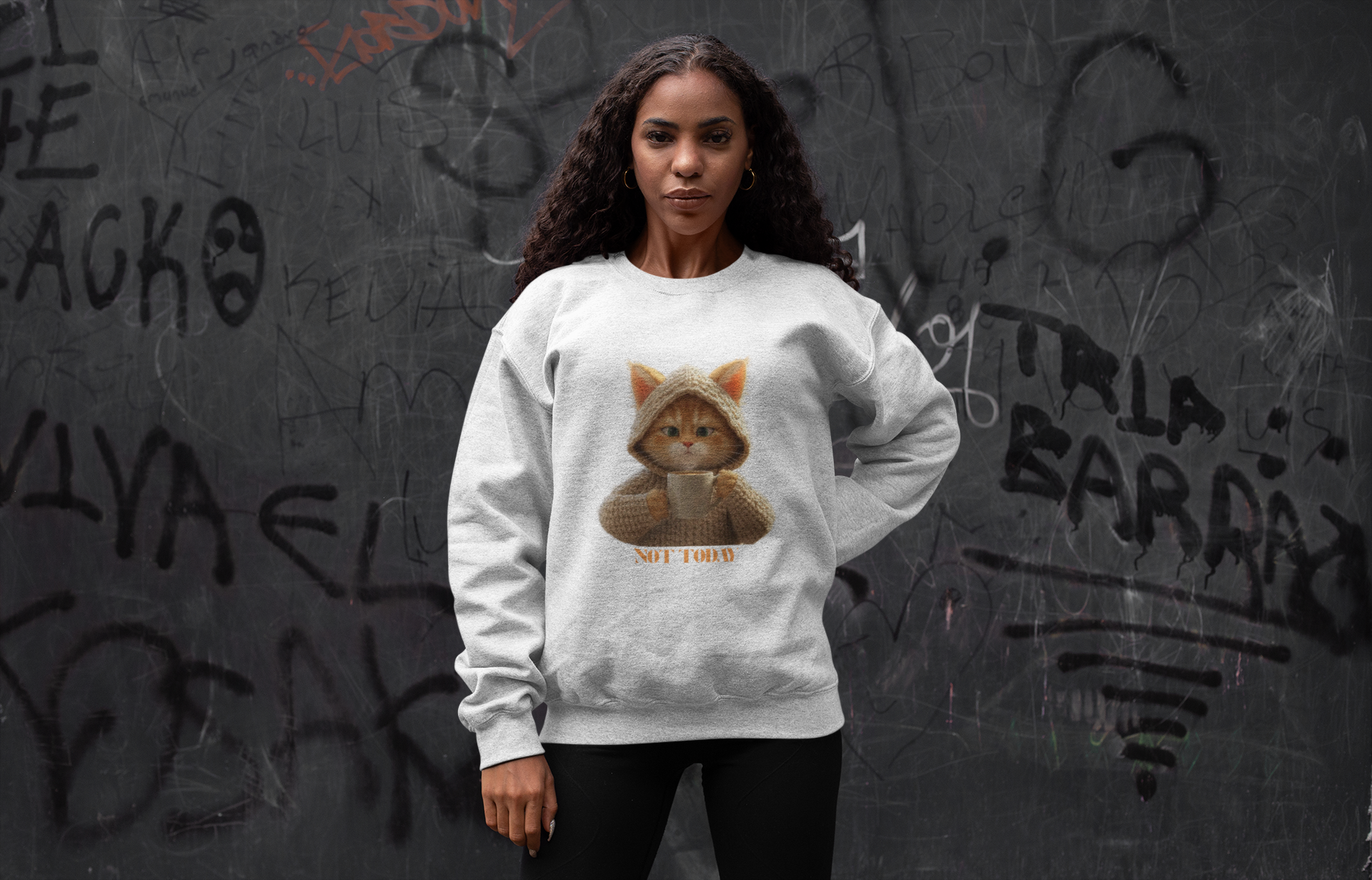 Cat Lover's Cozy Crewneck Sweatshirt, Funny Cat Sweatshirt, Unique Gift for Cat Owners, Unisex Hoodie Alternative, Cute Animal [...]