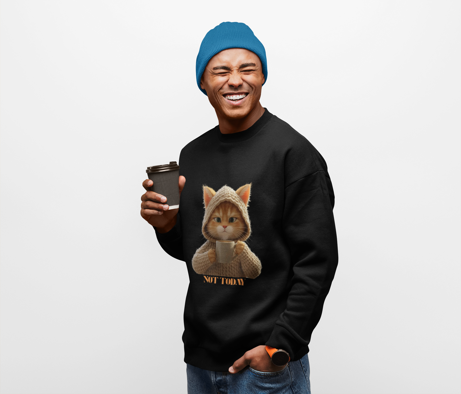 Cat Lover's Cozy Crewneck Sweatshirt, Funny Cat Sweatshirt, Unique Gift for Cat Owners, Unisex Hoodie Alternative, Cute Animal [...]