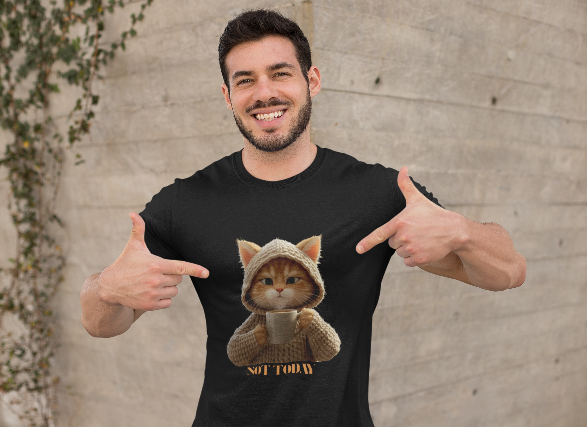 Cute Cat Graphic Unisex T-Shirt, Funny Cat Lover Gift, Cozy Casual Apparel, Birthday Gift, Relaxed Daywear