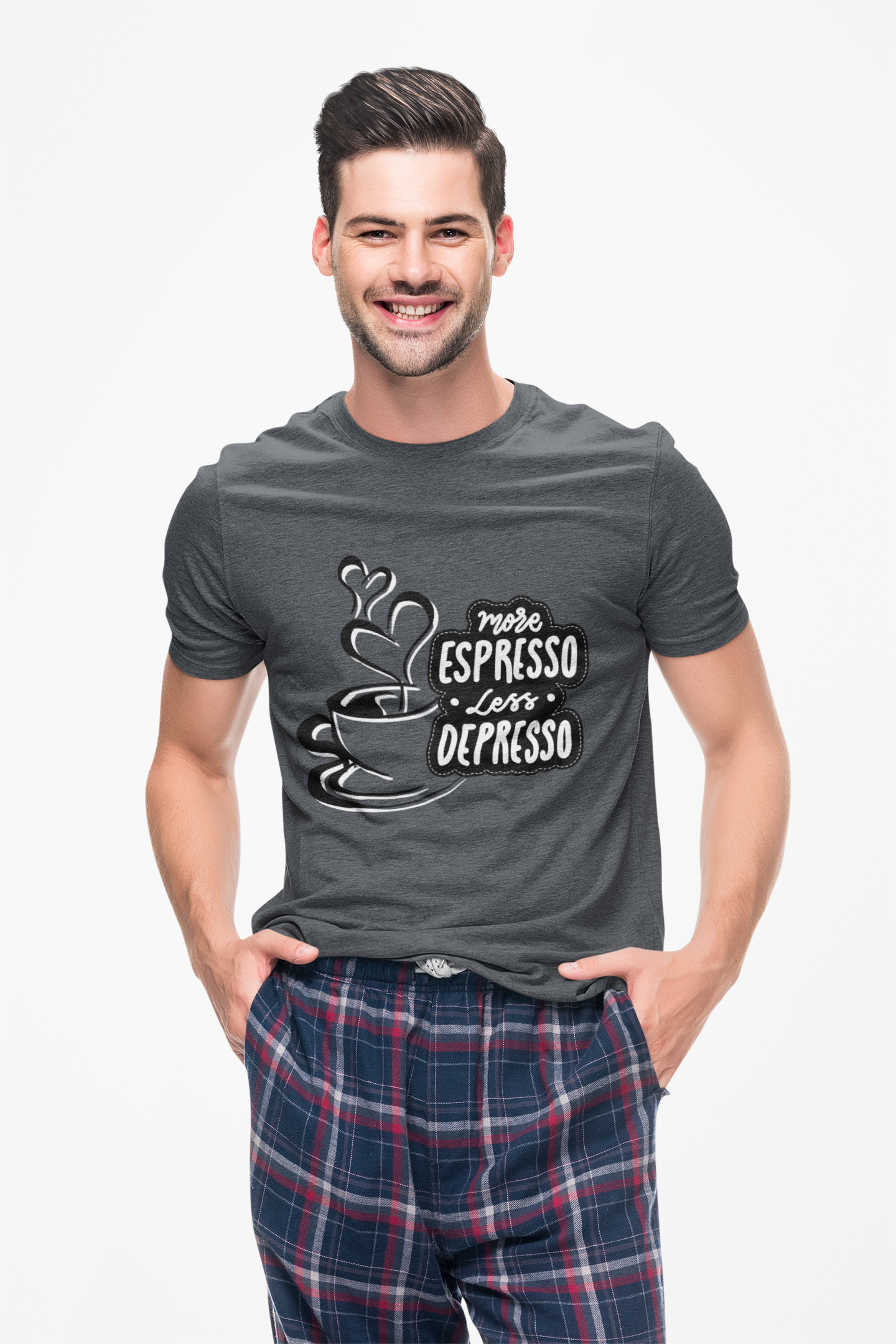 Coffee Lover's Softstyle T-Shirt, Unisex Funny Tee, Espresso Vibes Gift, Casual Wear, Great for Birthdays & Coffee Events