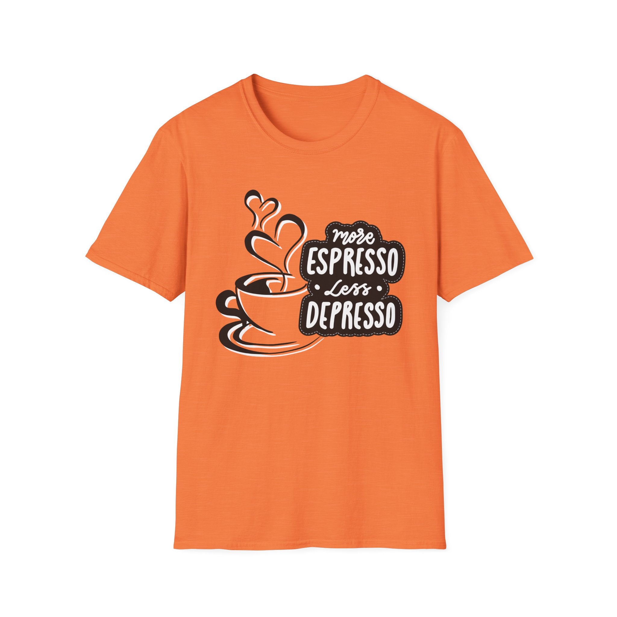 Coffee Lover's Softstyle T-Shirt, Unisex Funny Tee, Espresso Vibes Gift, Casual Wear, Great for Birthdays & Coffee Events