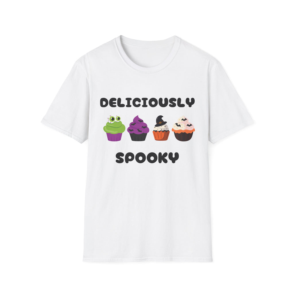 Halloween Cupcake T-Shirt, Cute Spooky Shirt, Fall Fashion Tee, Unisex Graphic Tee, Halloween Gifts for Her