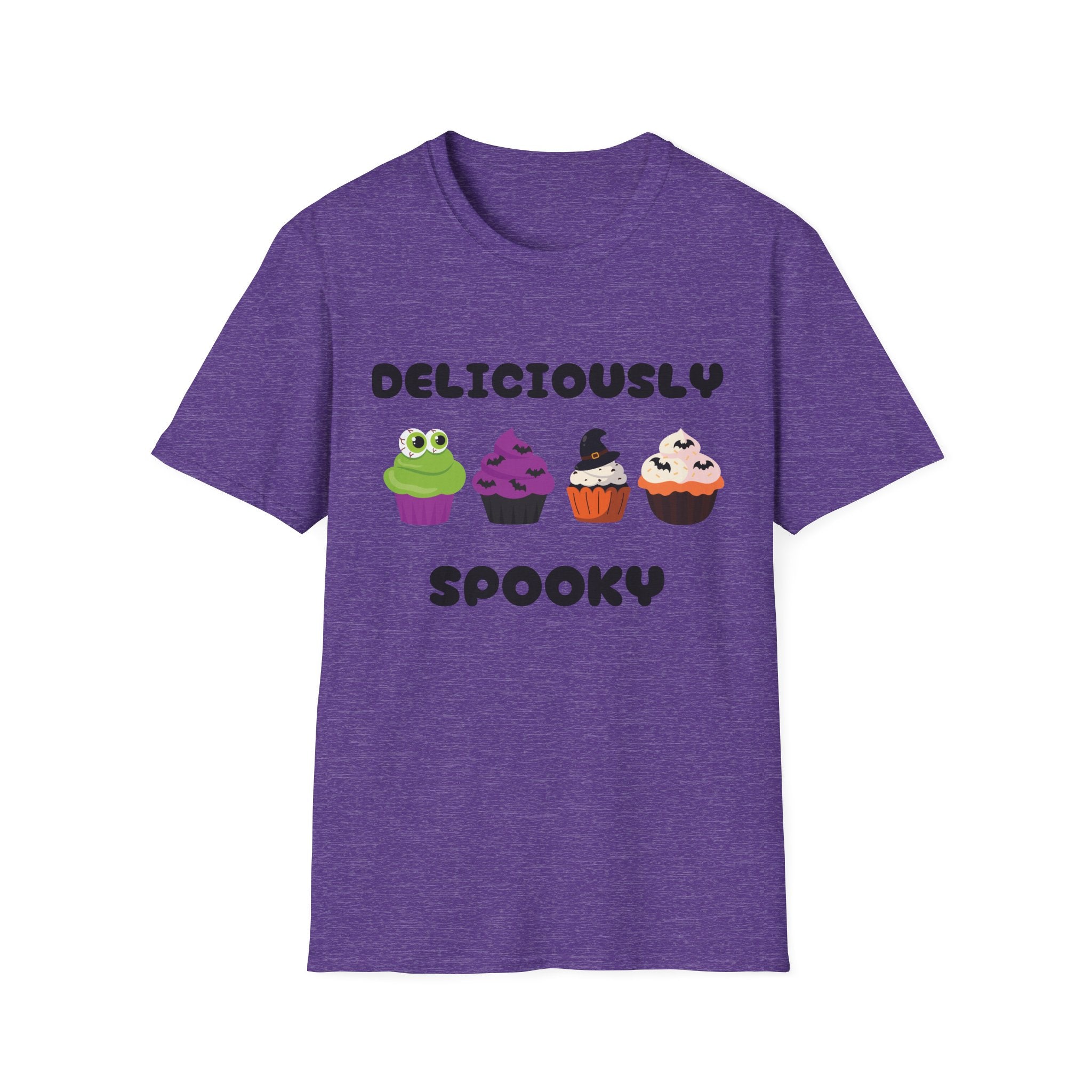 Halloween Cupcake T-Shirt, Cute Spooky Shirt, Fall Fashion Tee, Unisex Graphic Tee, Halloween Gifts for Her