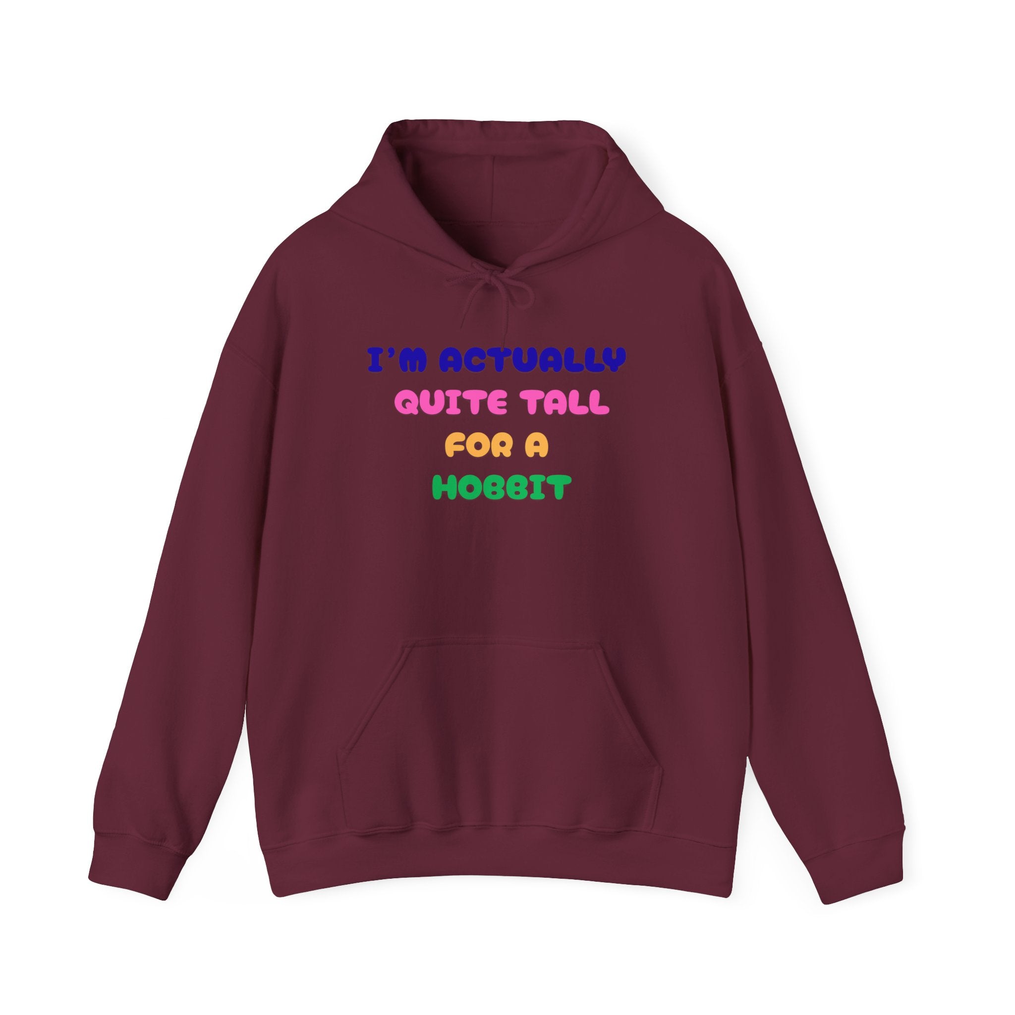 Hooded Sweatshirt: Fun Quote for Fantasy Lovers, Cozy Gift for Hobbits, Graphic Pullover for Parties, Casual Everyday Wear, Perfect [...]