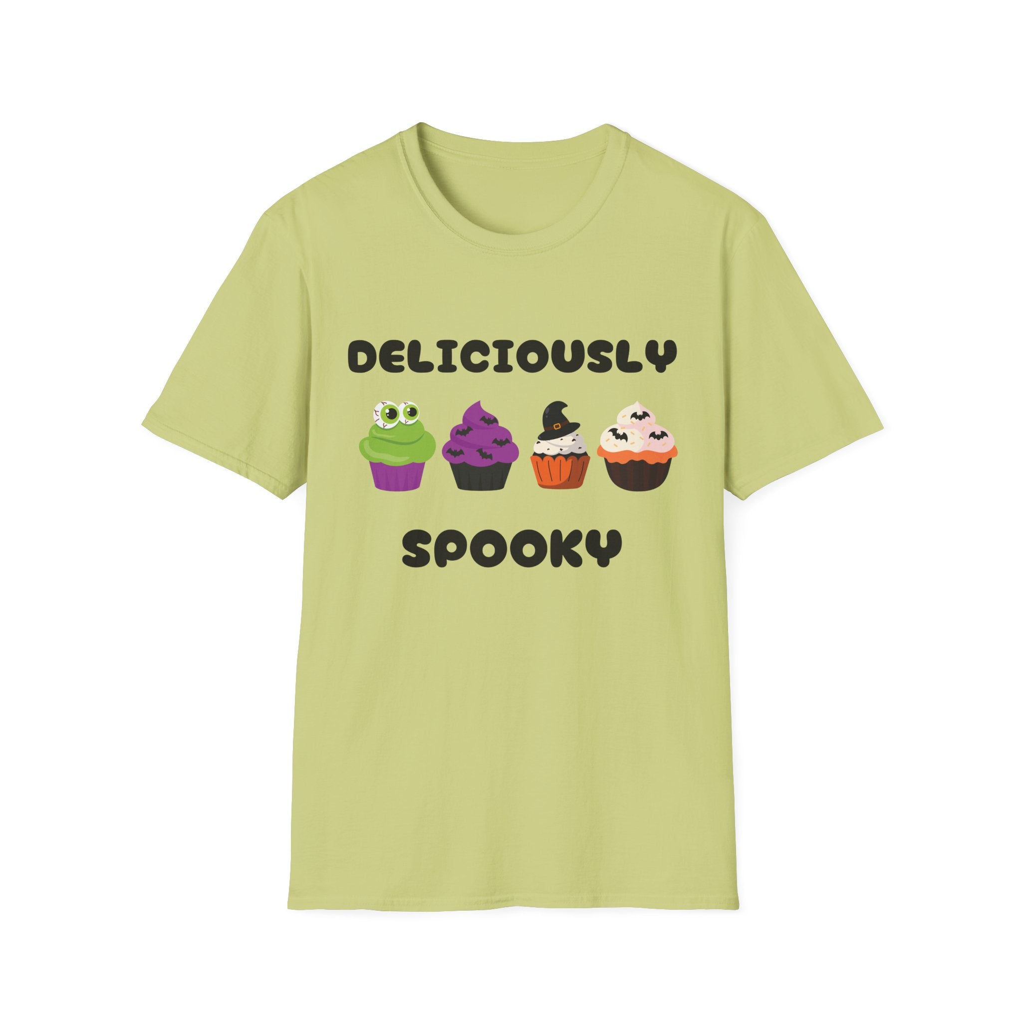 Halloween Cupcake T-Shirt, Cute Spooky Shirt, Fall Fashion Tee, Unisex Graphic Tee, Halloween Gifts for Her