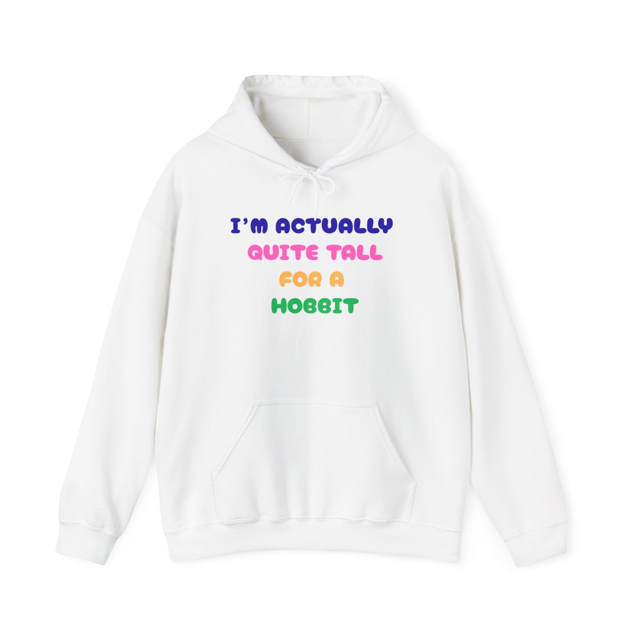 Hooded Sweatshirt: Fun Quote for Fantasy Lovers, Cozy Gift for Hobbits, Graphic Pullover for Parties, Casual Everyday Wear, Perfect [...]