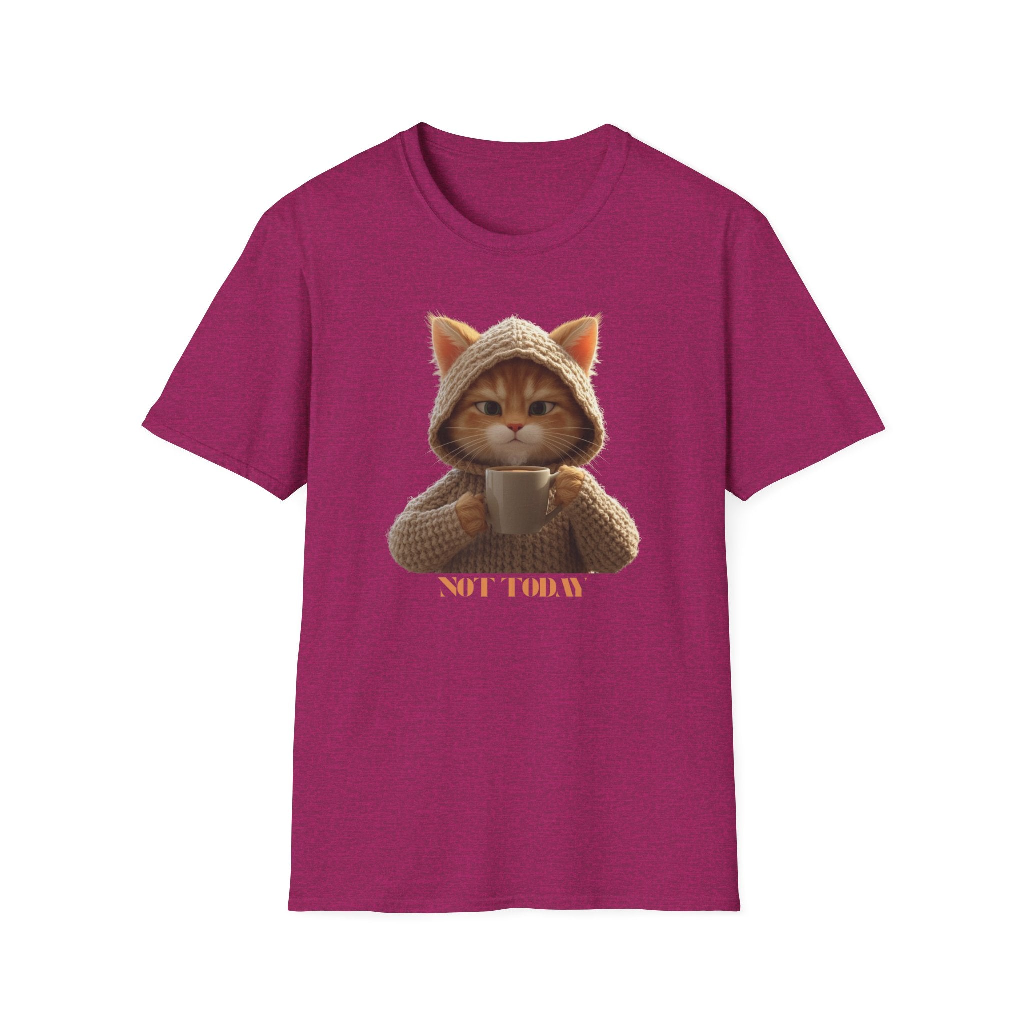 Cute Cat Graphic Unisex T-Shirt, Funny Cat Lover Gift, Cozy Casual Apparel, Birthday Gift, Relaxed Daywear