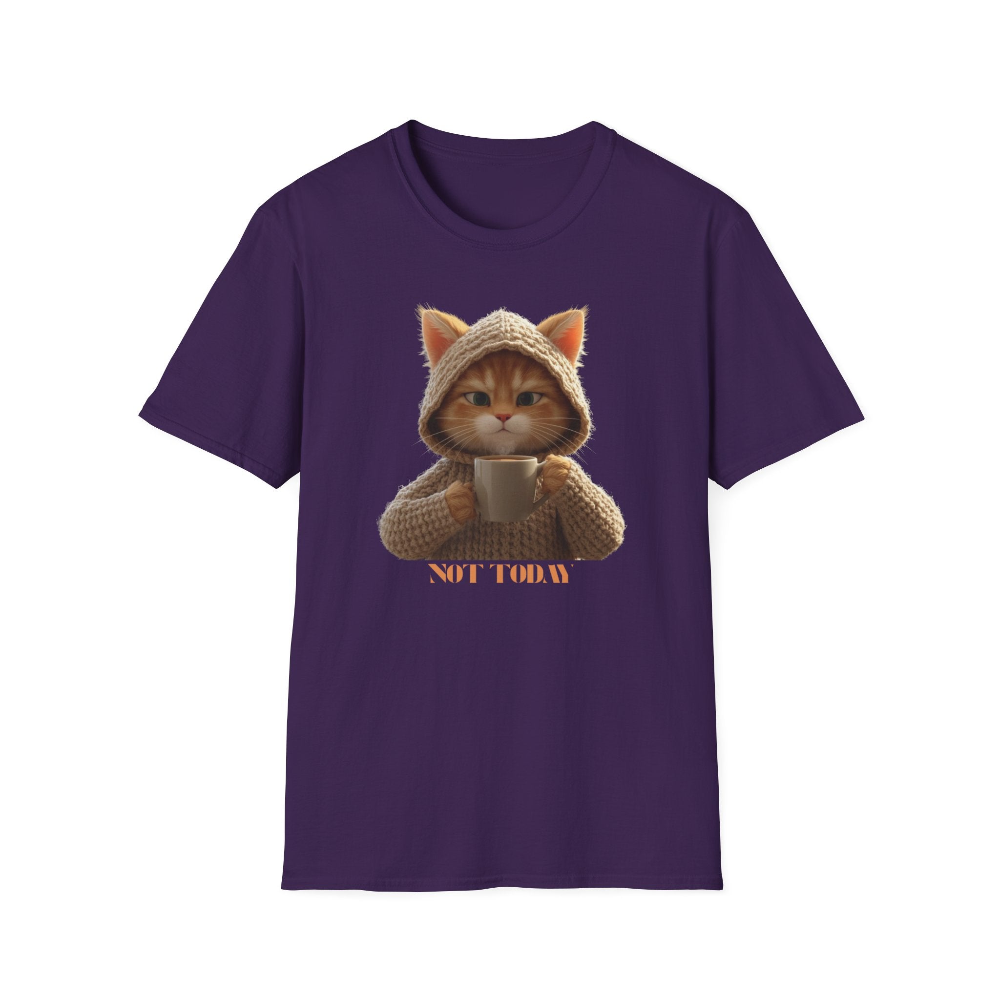 Cute Cat Graphic Unisex T-Shirt, Funny Cat Lover Gift, Cozy Casual Apparel, Birthday Gift, Relaxed Daywear
