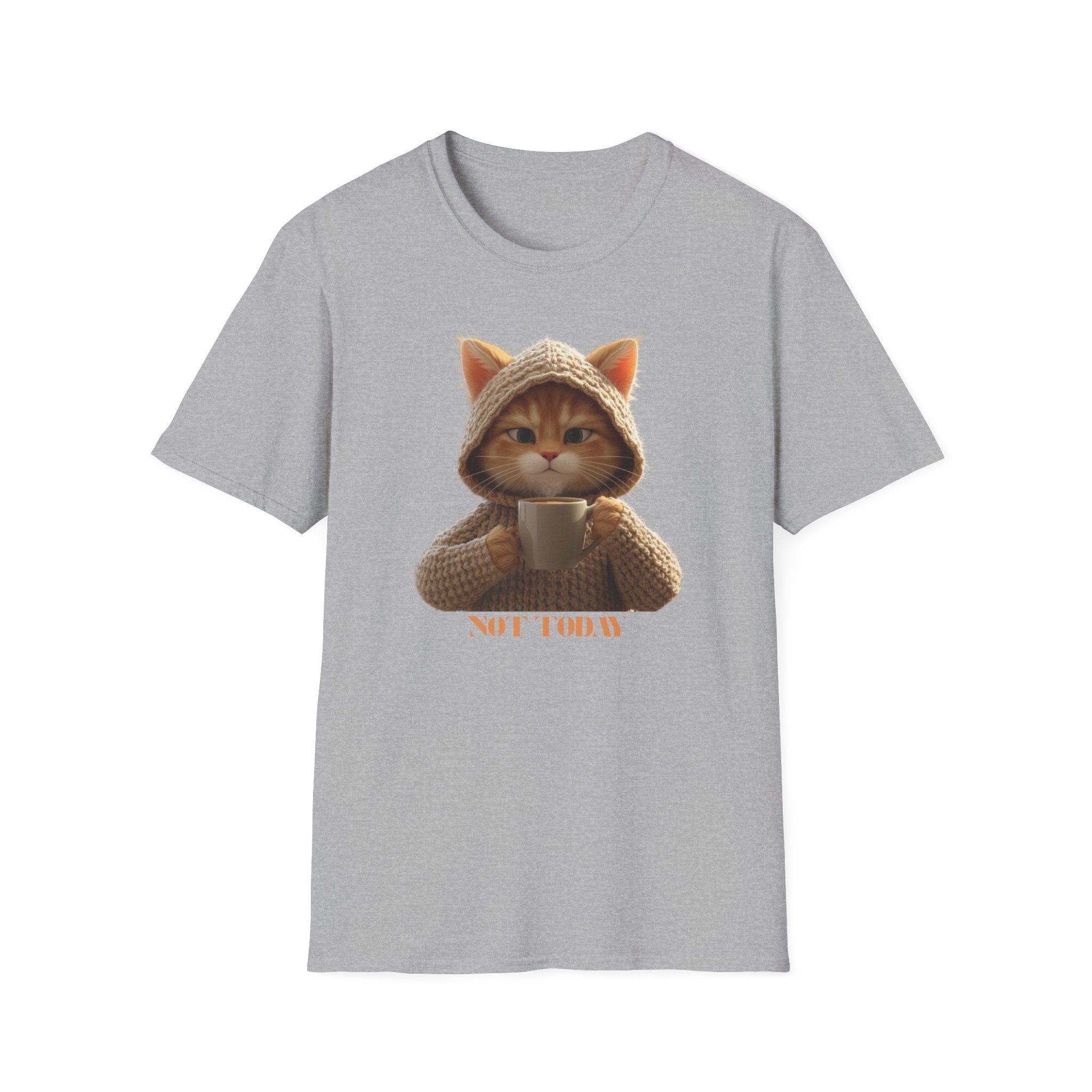 Cute Cat Graphic Unisex T-Shirt, Funny Cat Lover Gift, Cozy Casual Apparel, Birthday Gift, Relaxed Daywear
