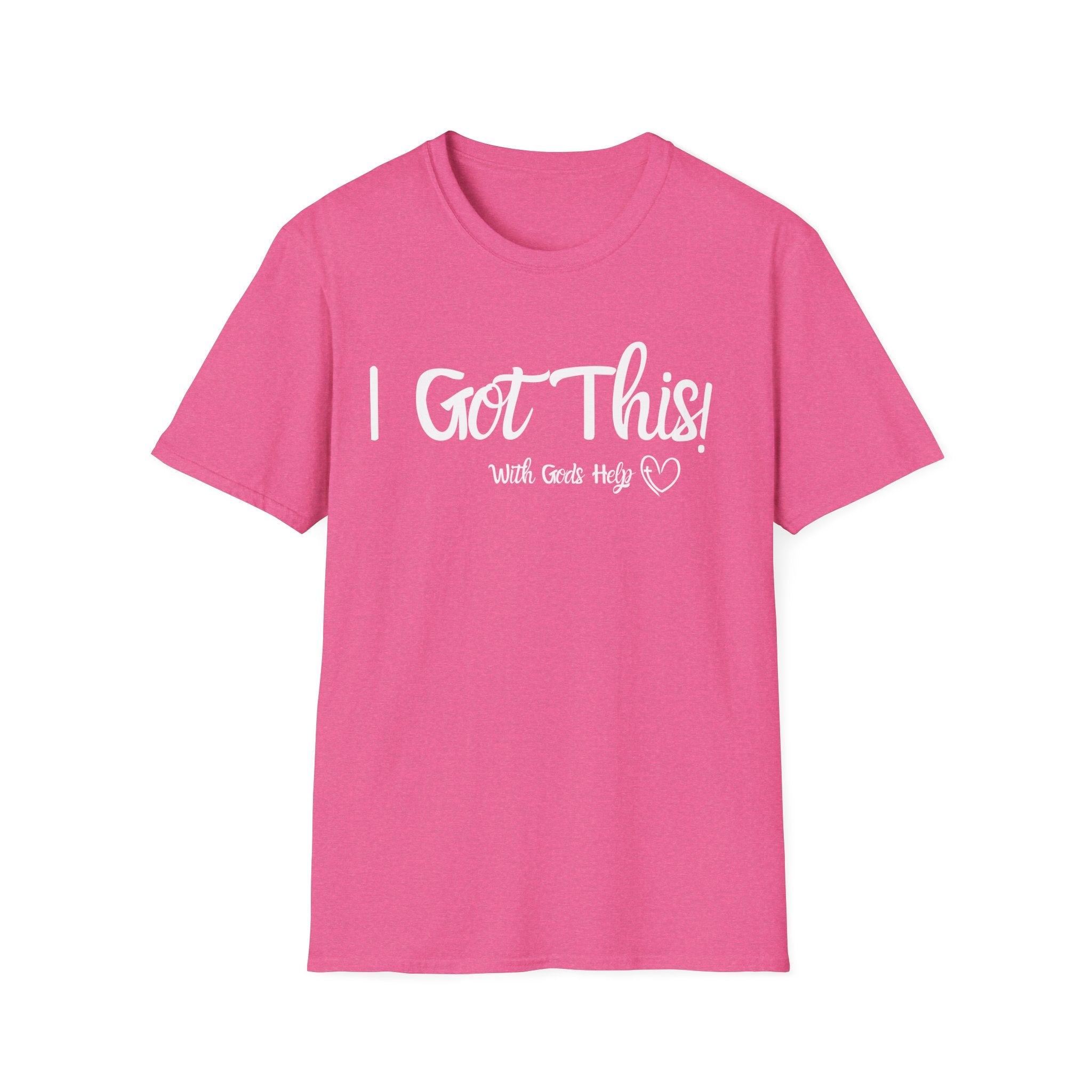 Motivational T-Shirt for Positivity, Unisex Softstyle Tee, Encouragement Gift, Inspirational Apparel, Affirmation Wear