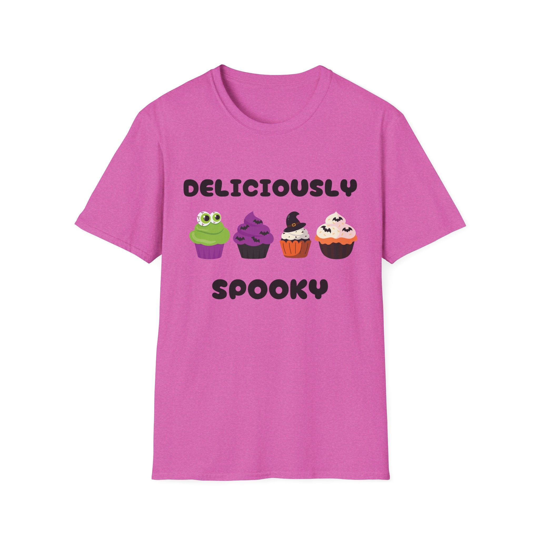 Halloween Cupcake T-Shirt, Cute Spooky Shirt, Fall Fashion Tee, Unisex Graphic Tee, Halloween Gifts for Her