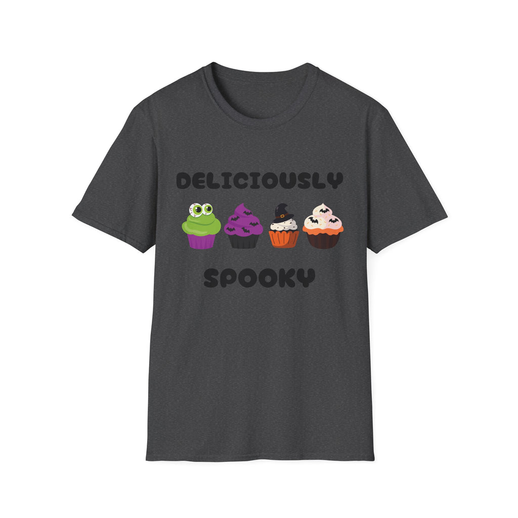 Halloween Cupcake T-Shirt, Cute Spooky Shirt, Fall Fashion Tee, Unisex Graphic Tee, Halloween Gifts for Her